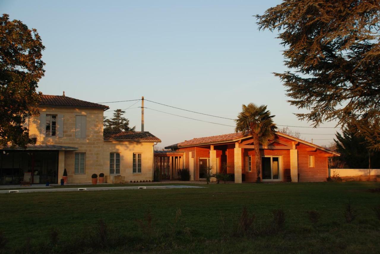 Les Ambeles Bed & Breakfast Saint-Magne-de-Castillon Exterior foto