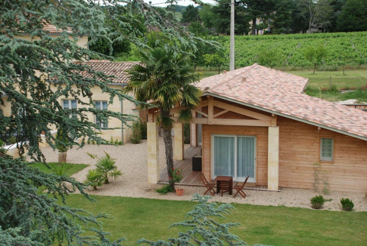 Les Ambeles Bed & Breakfast Saint-Magne-de-Castillon Exterior foto