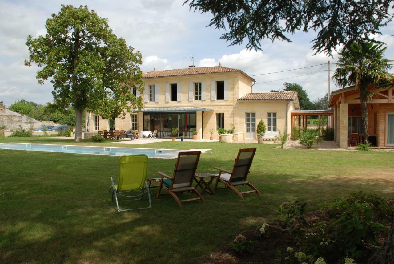 Les Ambeles Bed & Breakfast Saint-Magne-de-Castillon Exterior foto