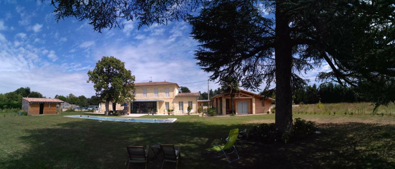 Les Ambeles Bed & Breakfast Saint-Magne-de-Castillon Exterior foto