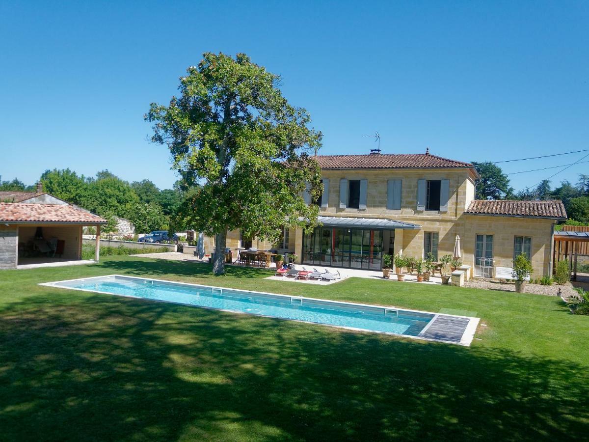 Les Ambeles Bed & Breakfast Saint-Magne-de-Castillon Exterior foto